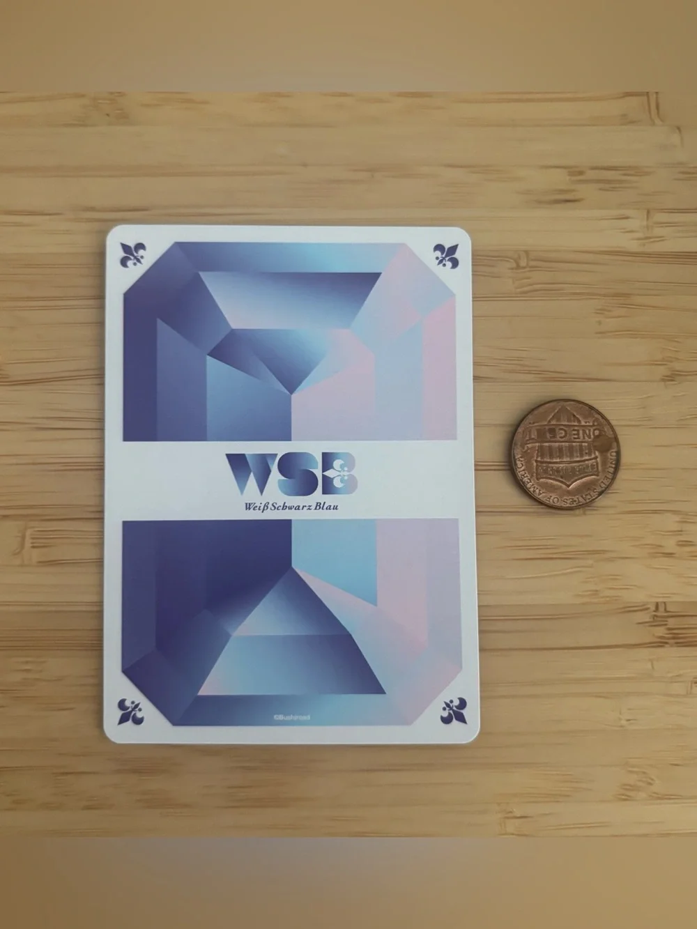 Rare HOLO blue lock card
